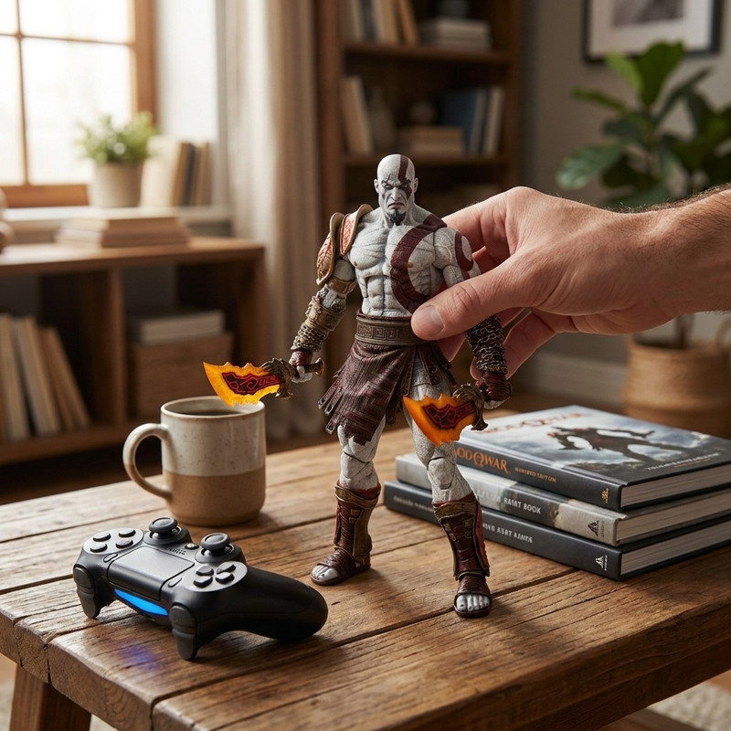اکشن فیگور طرح God Of War مدل Kratos