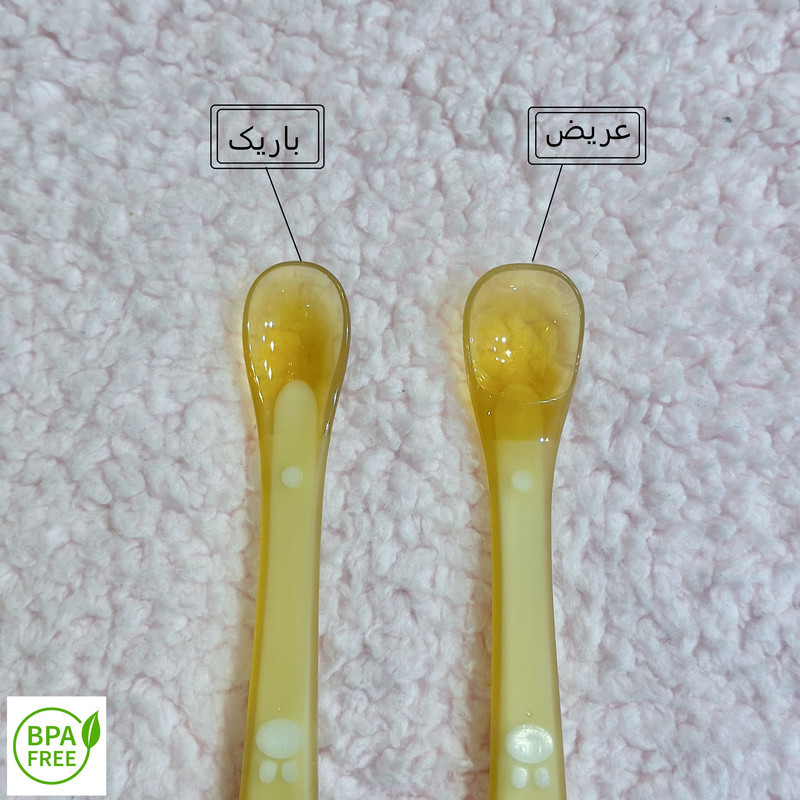 قاشق کودک مدل SILICONE بسته 2 عددی