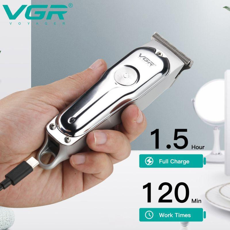 ماشین اصلاح موی صورت شارژی وی جی ار مدل 071  مجموعه 2 عددی