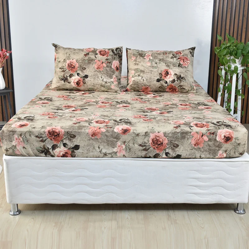 سرویس ملحفه بومرنگ مدل TNB-160 دونفره 3 تکه