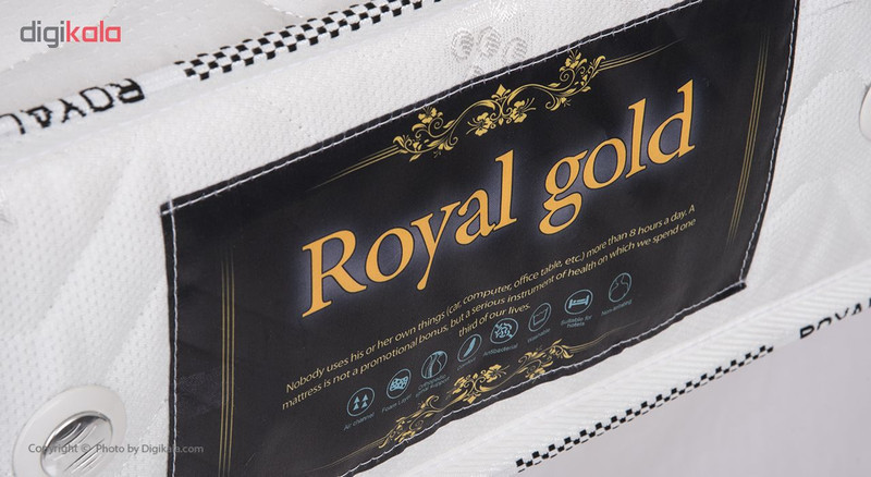 تشک رویال مدل Gold کد V23 یک نفره سایز 200× 120 سانتی متر