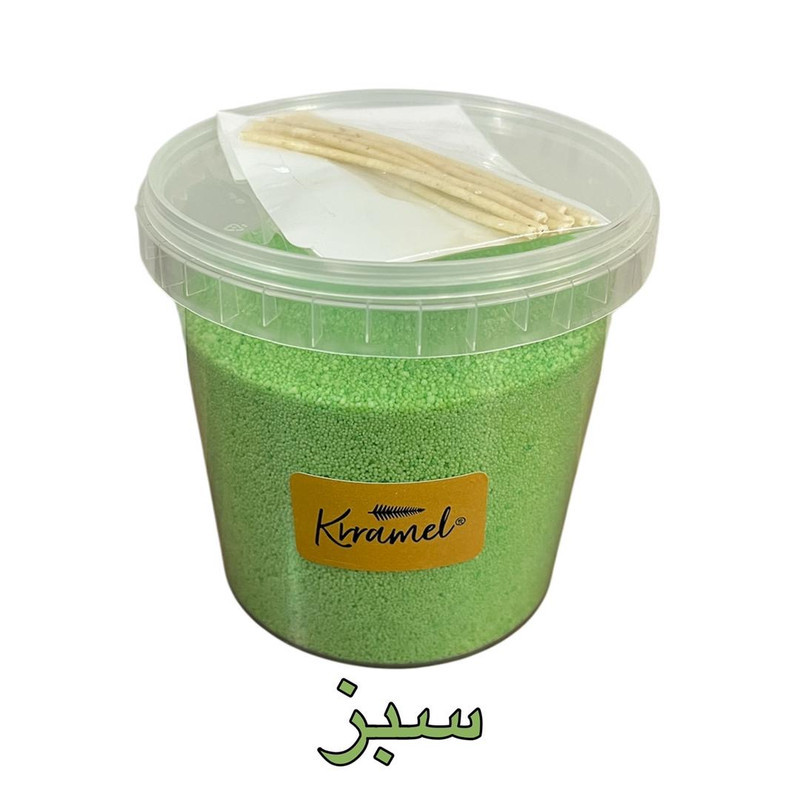 شمع کارامل مدل پودری