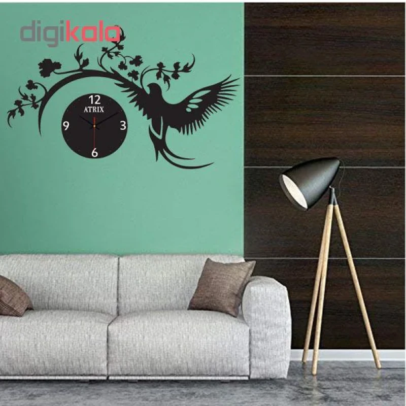 ساعت دیواری آتریکس مدل سیمرغ B113