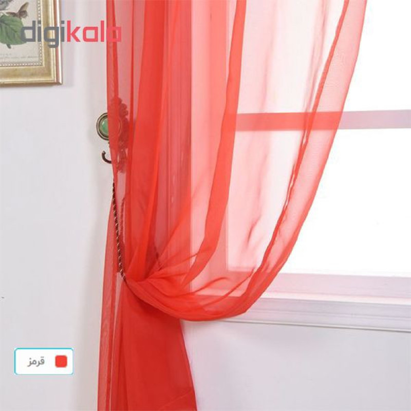 پرده مدل حریر N110 سایز 280×150 سانتی متر