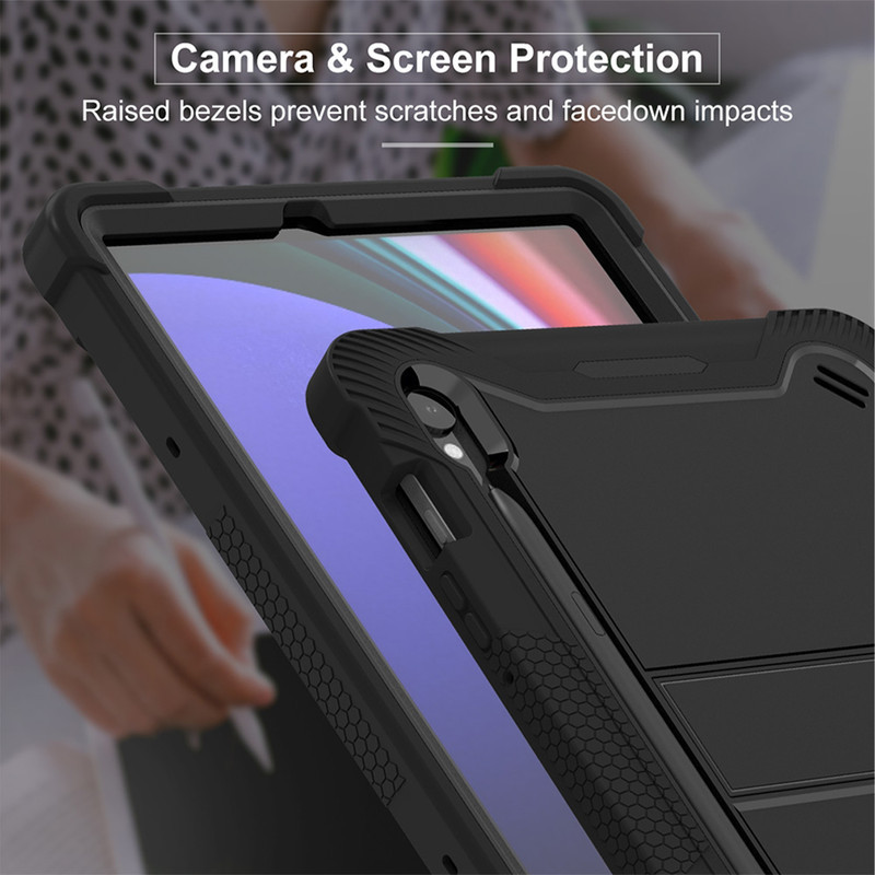 کاور سامورایی مدل Megatron مناسب برای تبلت سامسونگ Galaxy Tab S9 Plus  S9 FE Plus  X810X816BX818U