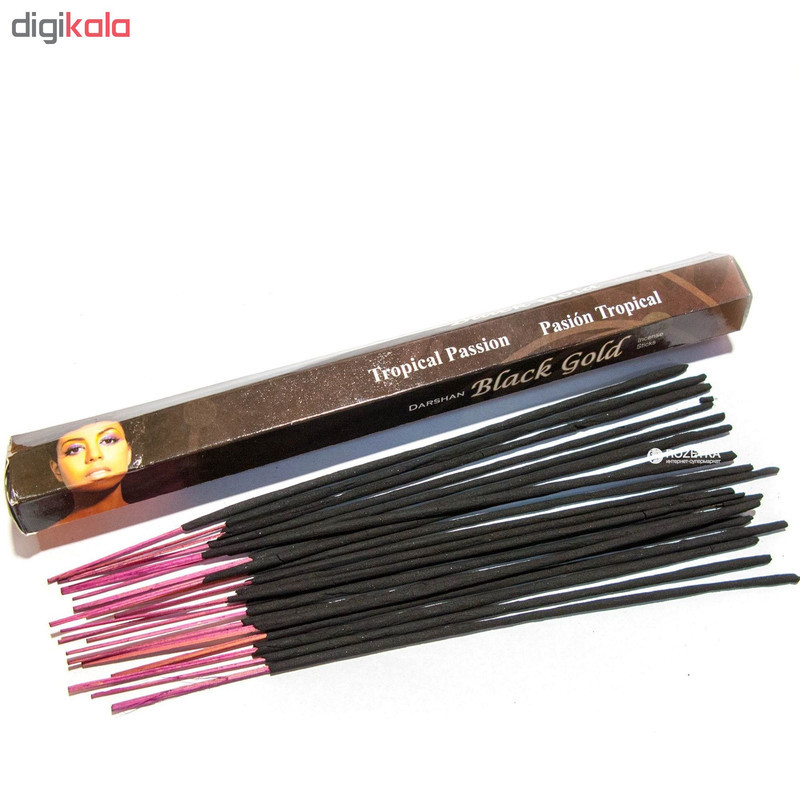 عود خوشبو کننده دارشان مدل Black Gold بسته 20 عددی