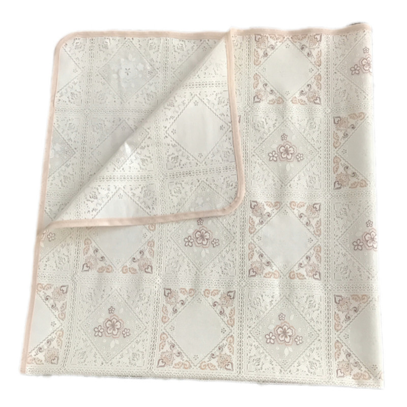 سفره 4 نفره مدل رویال طرح گیپور کد 06 سایز 100×100 سانتی متر