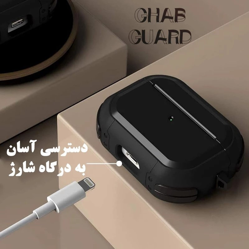 کاور قاب گارد مدل BATMANPODS مناسب برای کیس اپل Airpods pro