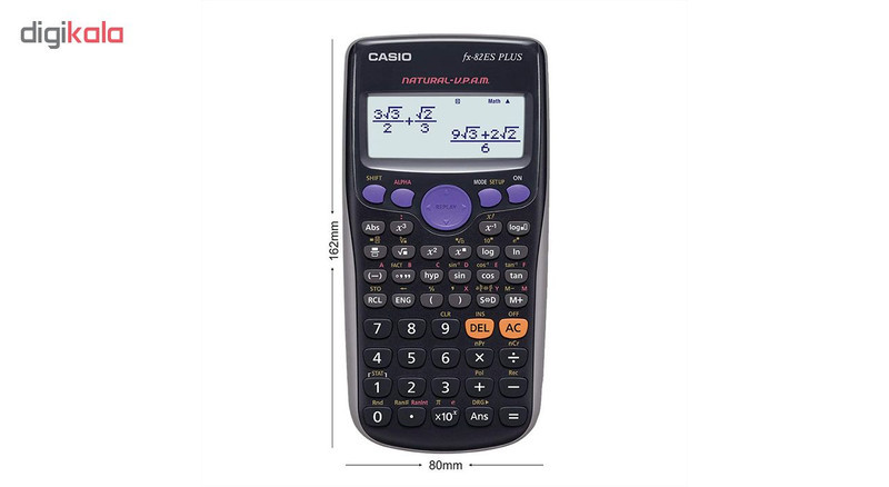 ماشین حساب کاسیو مدل FX-82-ES PLUS