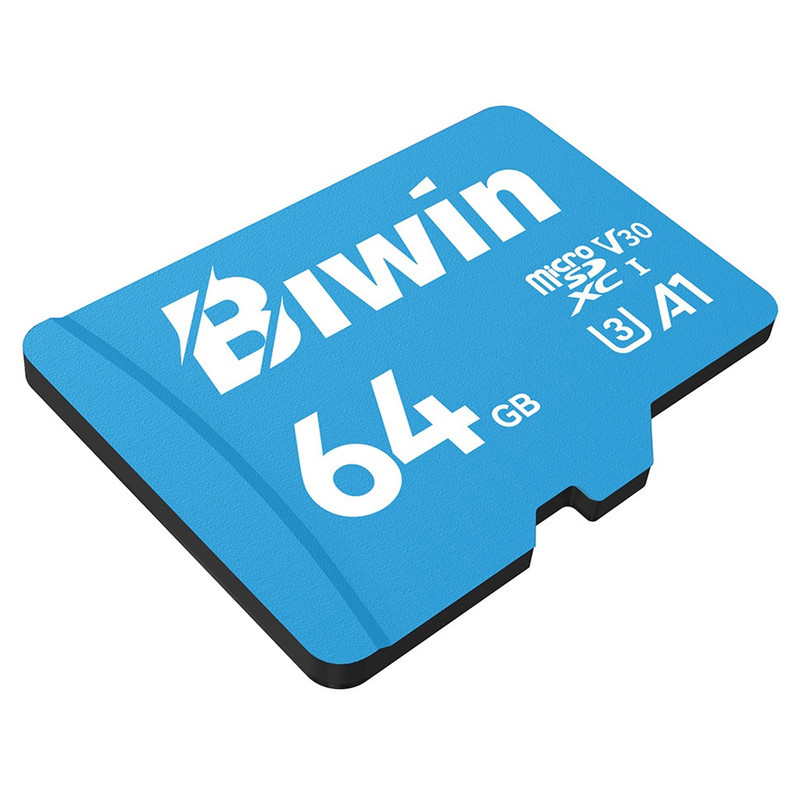 کارت حافظه microSDXC بیوین مدل MS100 کلاس 10 استاندارد UHS-I U3 V30 A1 سرعت 100MBps ظرفیت 64 گیگابایت