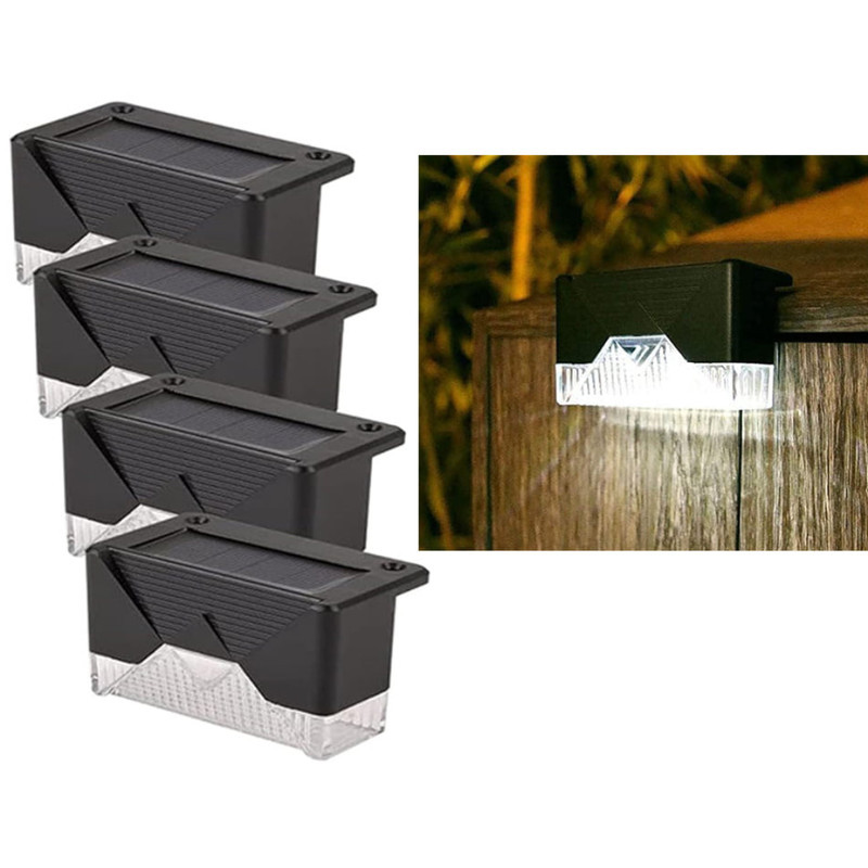 چراغ پارکی خورشیدی سولونیکس مدل LIGHTS مجموعه 4 عددی