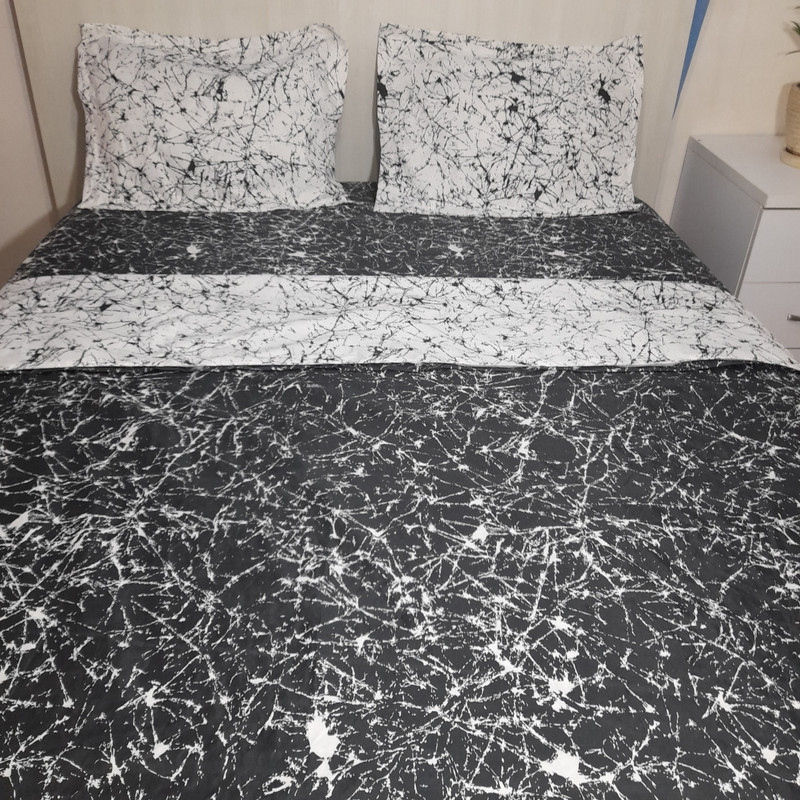 روکش لحاف مدل برفک niki11 دونفره سایز 220×240 سانتی متر
