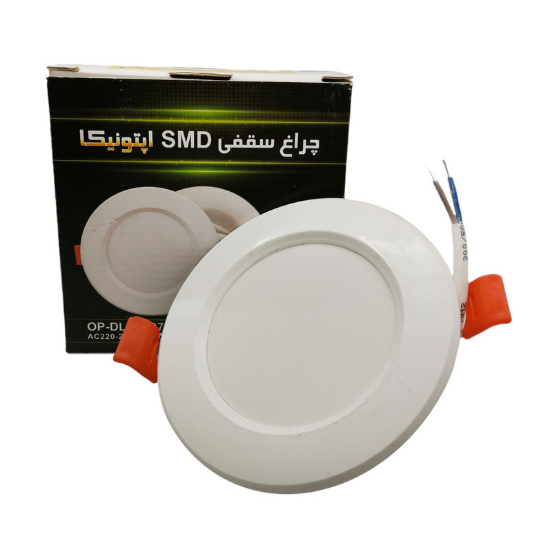 پنل سقفی ال ای دی 7 وات اپتونیکا مدل Q5207 بسته 10 عددی