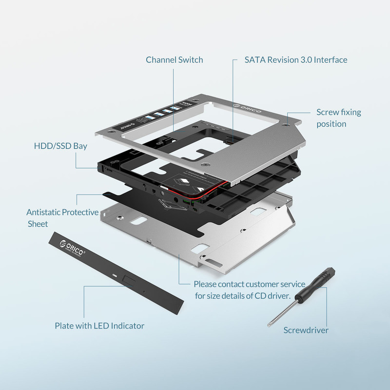 براکت هارد اینترنال اوریکو مدل M95SS
