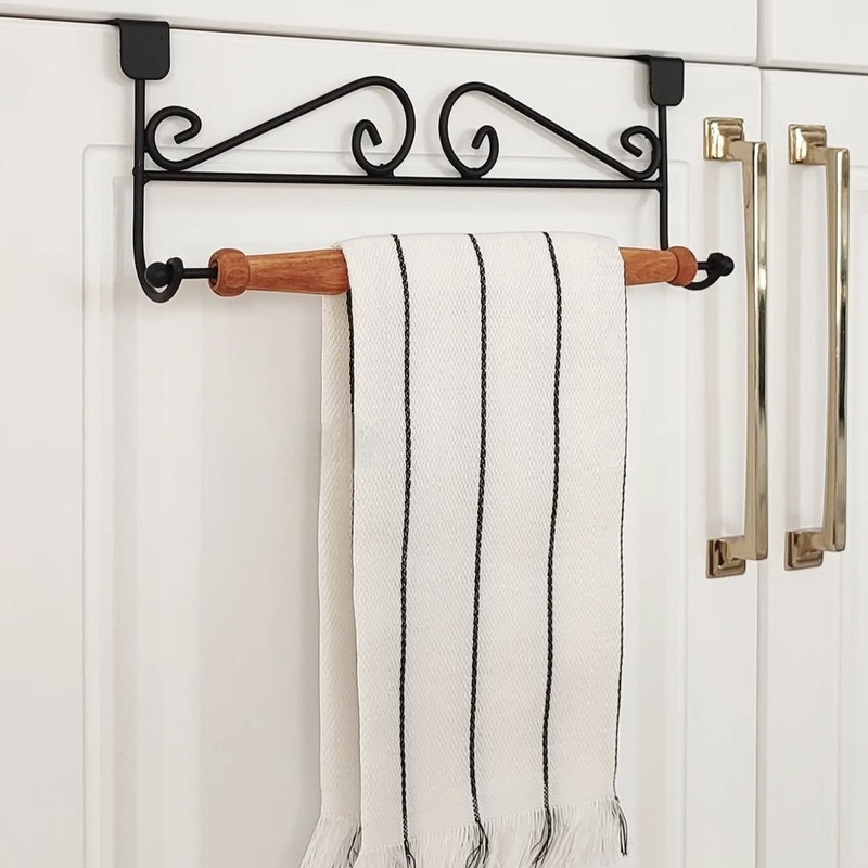 آویز حوله مدل کابینتی چوبی کد HS1