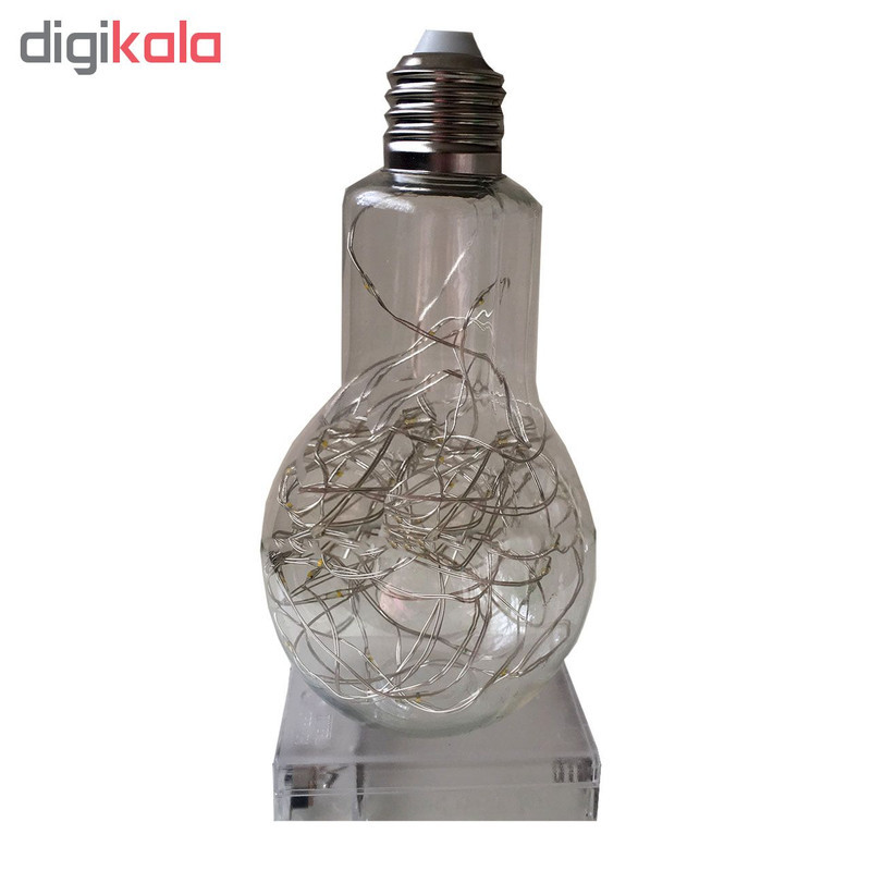 ریسه ال ای دی مفتولی طرح لامپ کد 08765 طول 5 متر