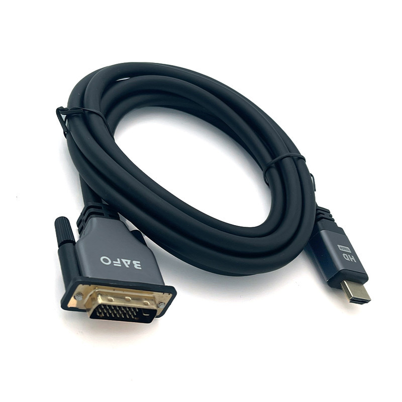 کابل تبدیل HDMI به DVI مدل GOLD بافو طول 2 متر