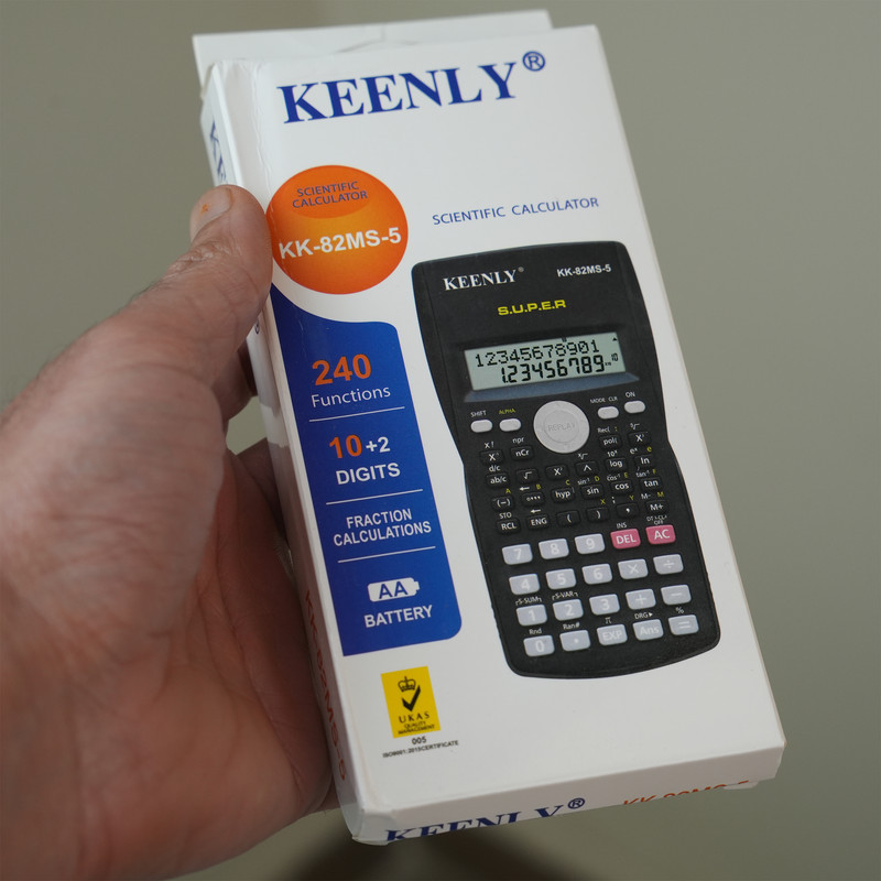 ماشین حساب مهندسی کینلی مدل KK-82MS-5
