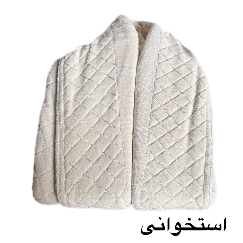 حوله پالتویی آقای کاریزما طرح شطرنجی سایز ۱۲۵ سانتی متر محدوده قد ۱۶۰ الی ۱۸۵ سانتی متر