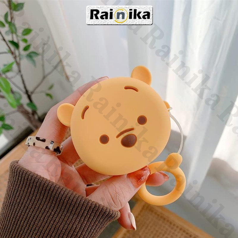 کاور رینیکا مدل Buds Funny Winnie Bear مناسب برای کیس هدفون بی سیم سامسونگ Galaxy Buds Live  Buds Pro  buds 2  buds 2 pro  Fe