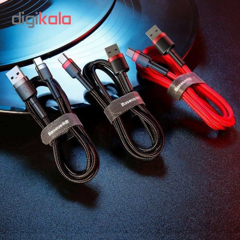 کابل تبدیل USB به USB-C باسئوس  مدل CATKLF-CG1 Cafule طول 2 متر