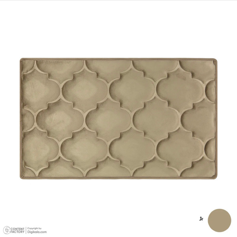 پادری مدل مخمل ترمز دار سایز 70x50x3 سانتی‌متر مناسب برای فضای داخلی