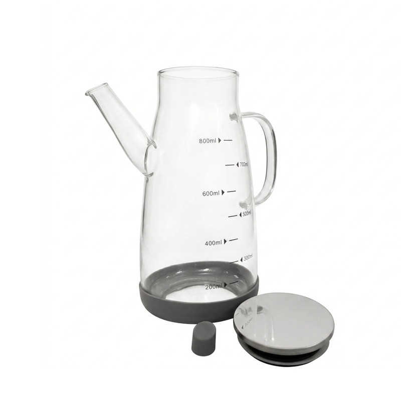ظرف روغن مدل در استیل 800ml