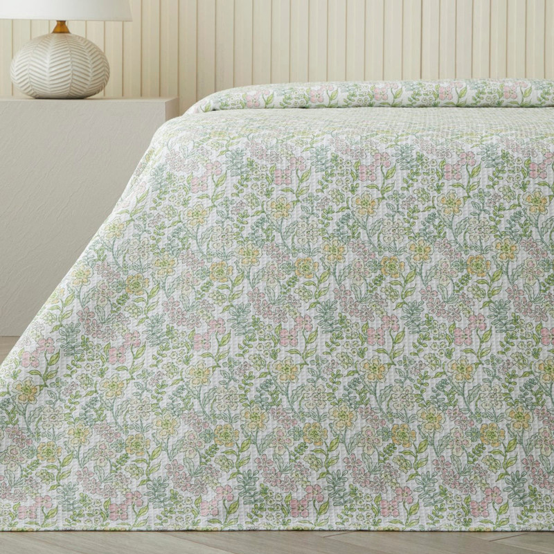 روتختی دو نفره انگلیش هوم مدل Spring Garden-cift سایز 220x200 سانتی‌متر