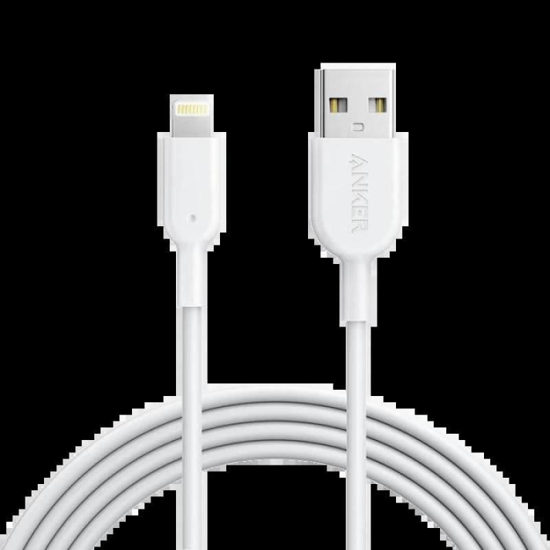 کابل تبدیل USB به لایتنینگ انکر مدل A8433 PowerLine II طول 1.8 متر