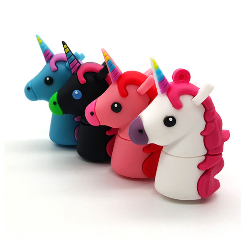 فلش مموری طرح اسب تک شاخ مدل UL-Unicorn01 ظرفیت 128 گیگابایت