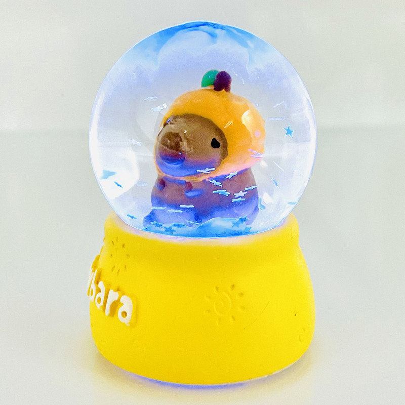 گوی چراغ‌دار مدل مینی Capybara طرح کوالا هویج عاشق کد C1623.15
