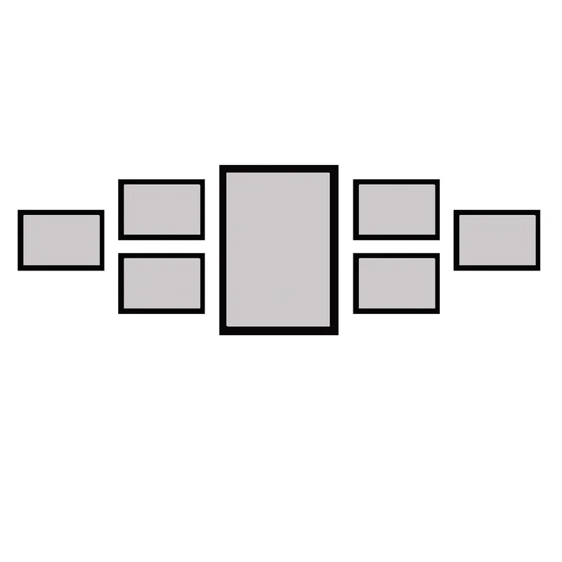 قاب عکس بکلیت مدل 215-2 مجموعه 7 عددی