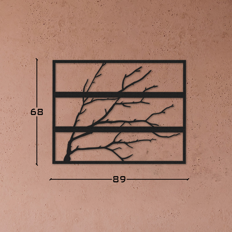 دیوارکوب طرح درخت مدل tr-b04 مجموعه سه عددی