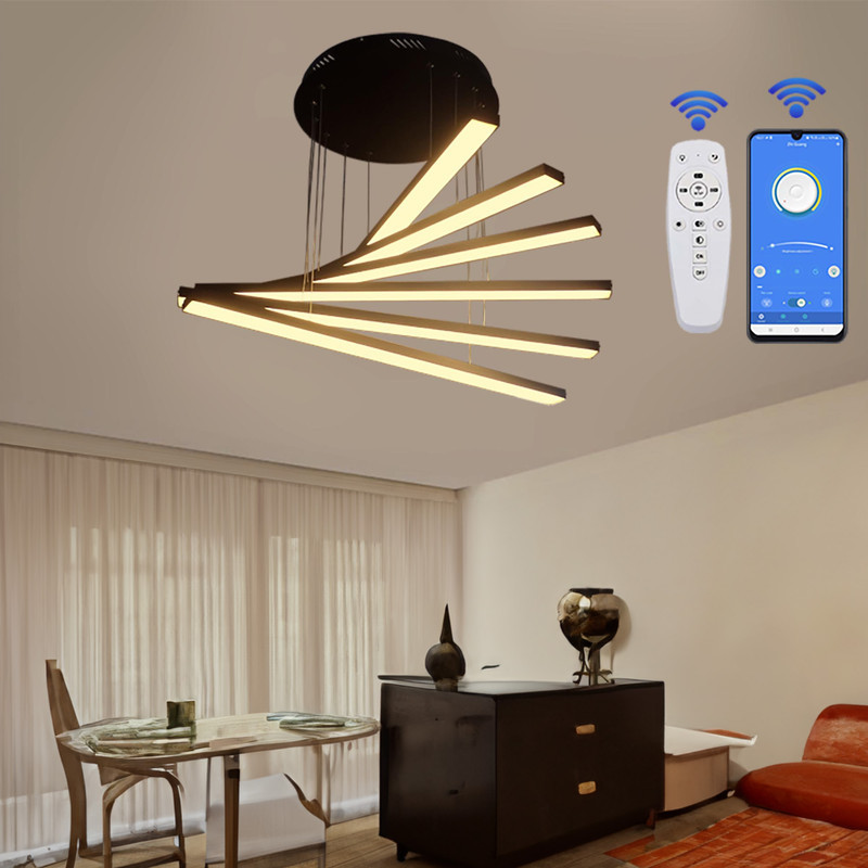 لوستر مدل مدرن سرو آویز کد SC6