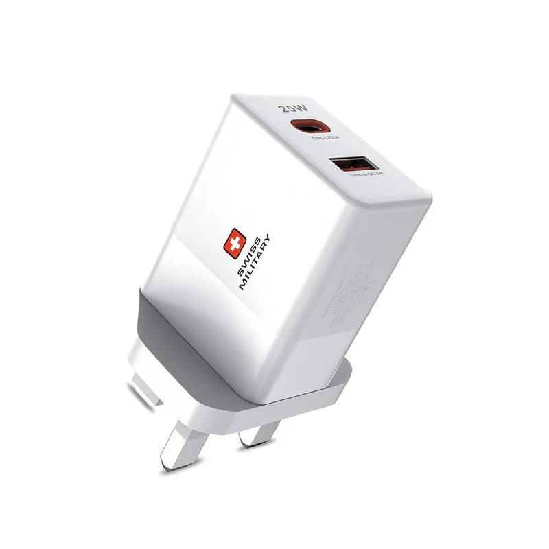 آداپتور شارژر 25 وات سوییس میلیتری مدل Power Station 25W