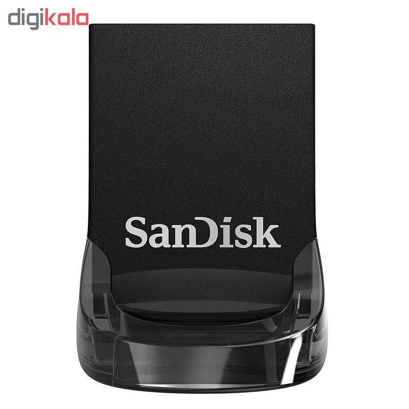 فلش مموری سن دیسک Ultra Fit CZ430 ظرفیت 256 گیگابایت، رابط USB 3.1 با سرعت خواندن 130 مگابایت بر ثانیه، طراحی فوق کوچک، نرم‌افزار امنیتی SanDisk SecureAccess و بازیابی فایل RESCUEPRO Deluxe، مناسب ضبط خودرو و تلویزیون