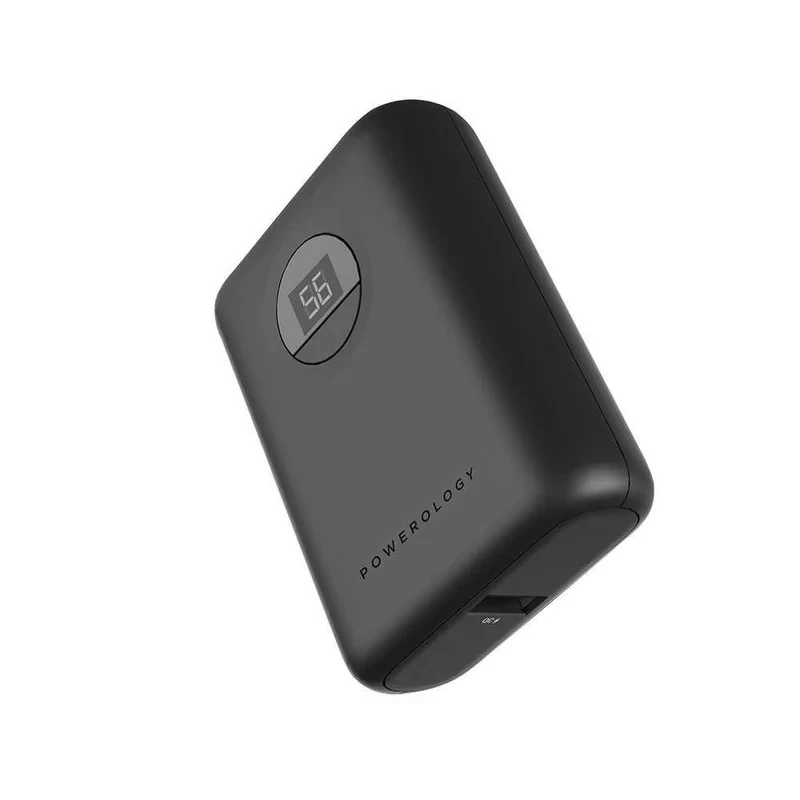 پاوربانک 20 وات پاورلوژی مدل Ultra Compact PPBCHA04 ظرفیت 10000 میلی‌آمپرساعت