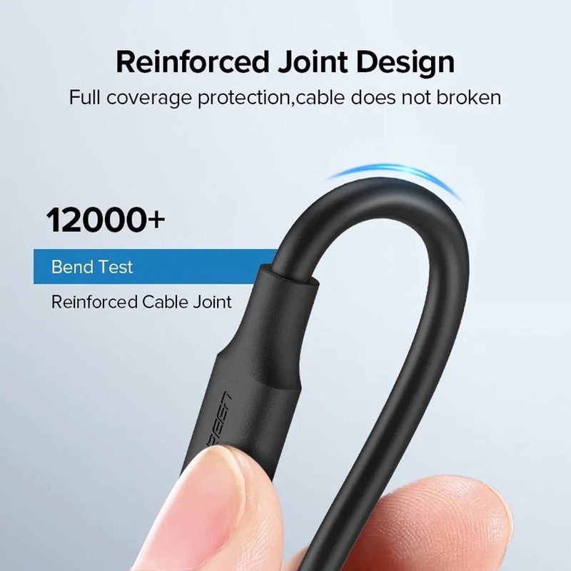 کابل تبدیل USB به USB-C یوگرین مدل US287 طول 1.5 متر