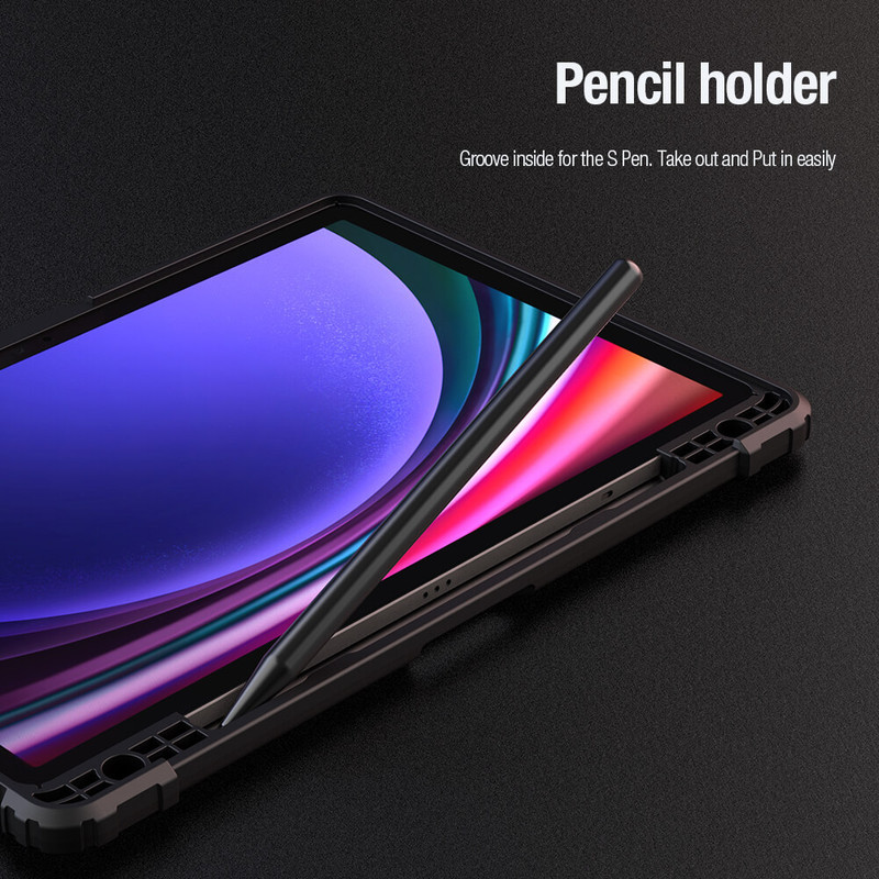 کیف کلاسوری نیلکین مدل Camshield Bumper مناسب برای تبلت سامسونگ Galaxy Tab S10 FE