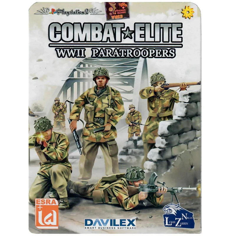بازی Combat Elite WWII Paratroopers مخصوص PS2