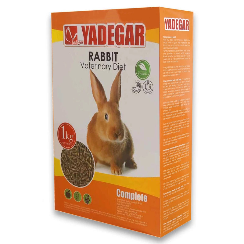غذای خرگوش یادگار مدل Pelleted وزن 1 کیلوگرم بسته 4 عددی
