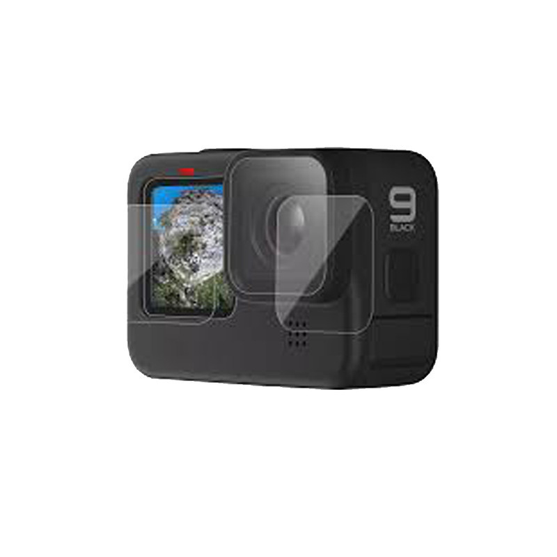 محافظ صفحه نمایش و لنز دوربین کد 24 مناسب برای دوربین ورزشی گوپرو hero 9