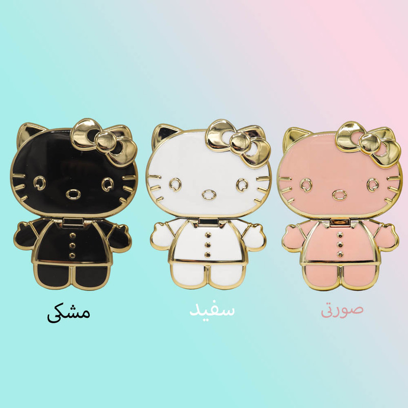 پایه نگهدارنده گوشی موبایل پاپ سوکت مدل kitty