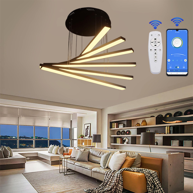 لوستر مدل مدرن سرو آویز کد SC6