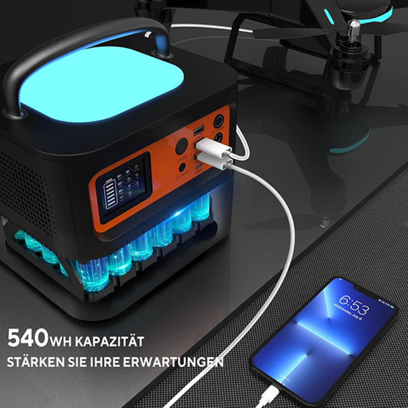 پاور استیشن تیگ فوکس  مدل T500I ظرفیت 150000 میلی امپر ساعت