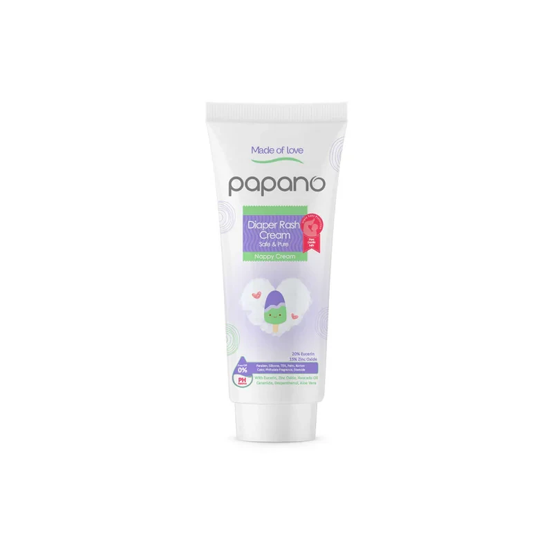 کرم محافظ پای کودک پاپانو مدل papanappy حجم 75 میلی لیتر
