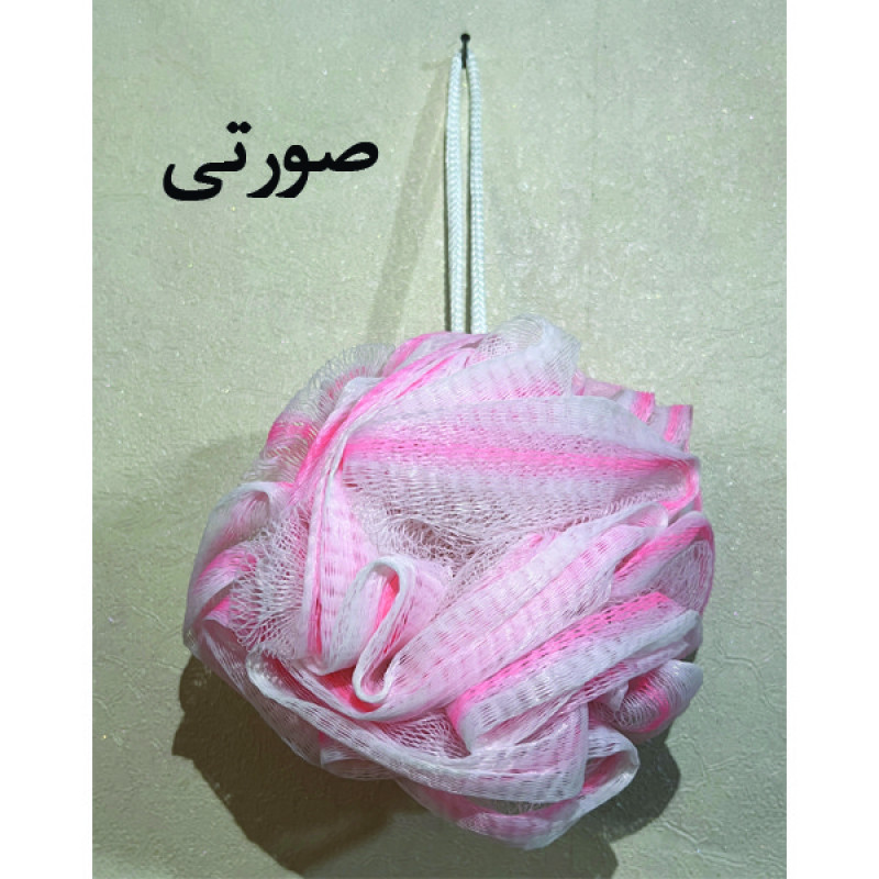 لیف حمام مدل توری حاشیه دار کد 002
