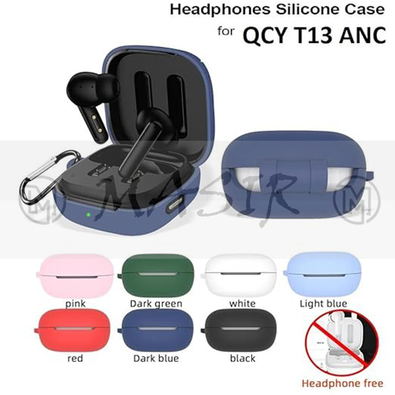 کاور مسیر مدل Silicon Cover مناسب برای هدفون بی سیم کیو سی وای Melobuds ANC