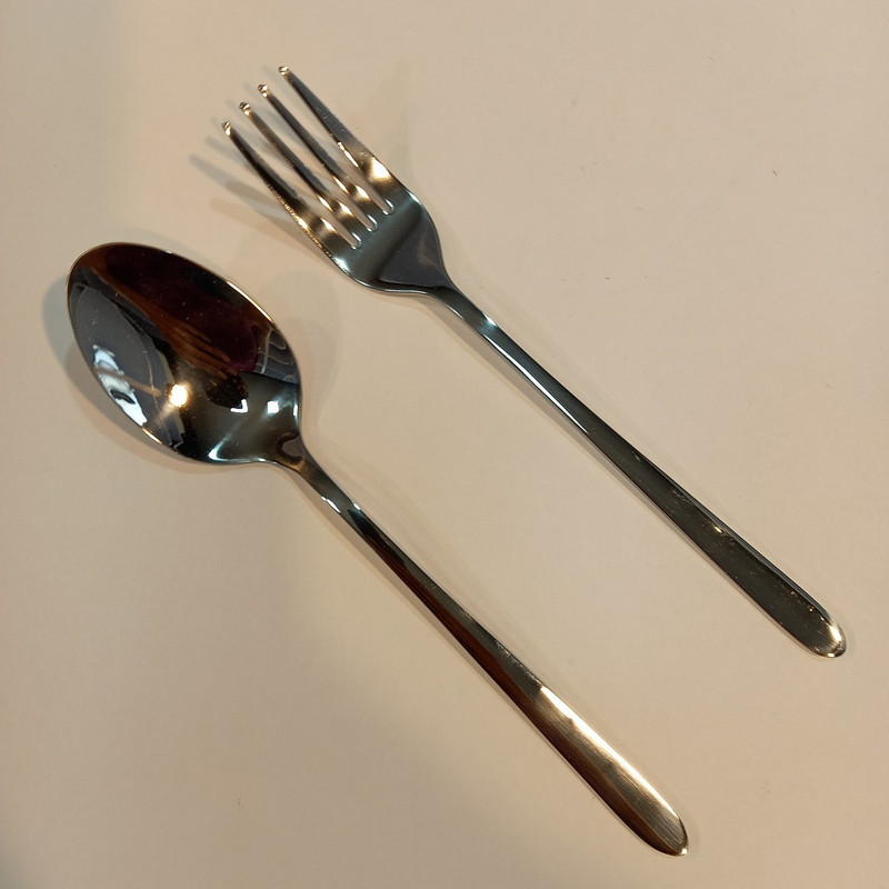قاشق و چنگال 12 پارچه کد UN-512