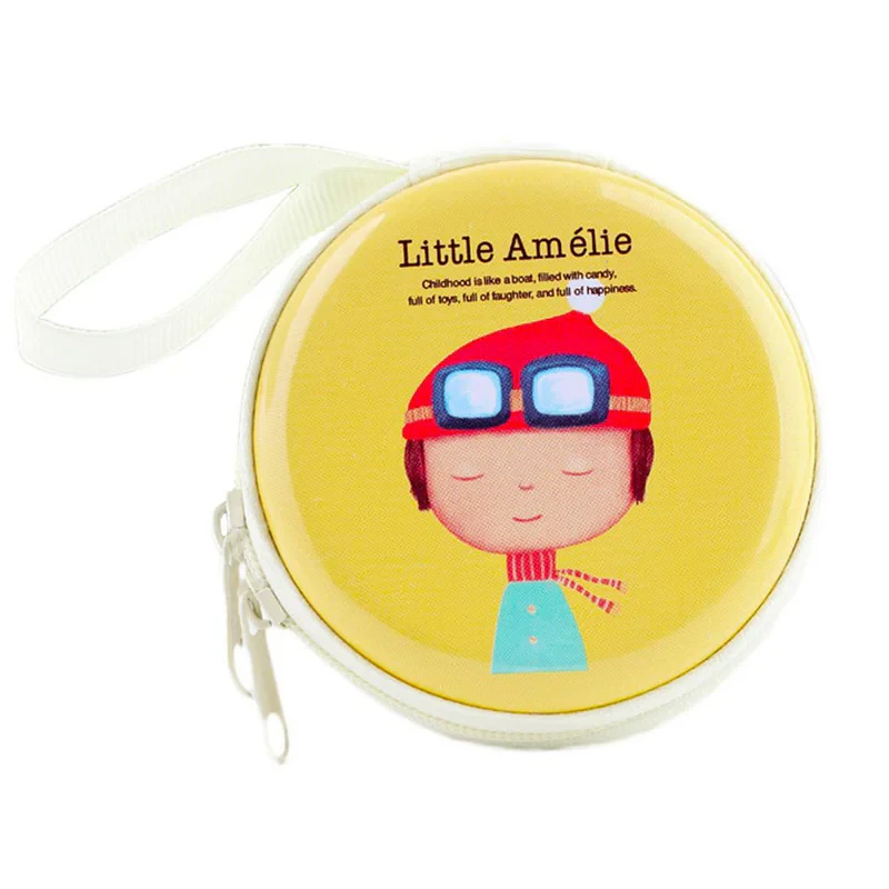 کیف هندزفری مدل LA02 طرح Little Amelie